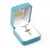 Sterling Silver Fancy Two-Tone Crucifix - 18" Chain