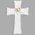 Lacelike Wedding Wall Cross