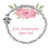 Pink and Crystal Youth Angel Stretch Bracelet