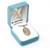 Sterling Silver Large Oval St. Matthew Medal - 24" Chain