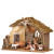 Fontanini Nativity - 9pc Nativity with USB LED Italian Stable - 5" Scale