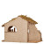 Fontanini Nativity - 9pc Nativity with USB LED Italian Stable - 5" Scale