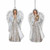 4.75" Blue Angel Ornament, 2 Assorted Styles 