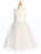 Shantung & Sparkle Tulle with Sequins Dress