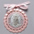 Pink or Blue Baptismal Cradle Medal