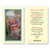Saint Luke Laminated Holy Card
