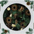Traditional Gold Pine Cone Advent Wreath