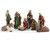 Hand-Painted Resin Nativity Set - 10 Piece - 12"
