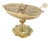 Ornate Brass Incense Boat with Spoon 