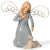 Ceramic Angel with Dog Figurine