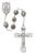 Picasso Stone Bead Rosary 