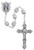 7MM Crystal Our Lady of Grace Enameled Rosary 