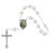 Pearl Bead Our Lady of Sorrows One-Decade Auto Rosary