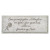 "Gone, Yet Not Forgotten" Memorial Garden Bench 