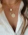 Gold-Filled Scalloped Miraculous Medal Pendant - 18" Chain