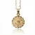 Gold-Filled Scalloped  Chalice Pendant - 16-18" Chain