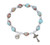 St. Gerard Stretch Bracelet with Prayer Card 
