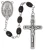 Black Wood Rosary 