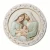 Round Holy Family Plaque 
