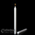 Stearine White Molded Candles - Large Diameter 