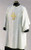 Dalmatic with Plain Neckline ~ Embroidered Cross on Front Only. Inside Stole. Primavera (100% Polyester). Available in five colors: White, Red, Green, and Purple. Also Available: Chasuble(in Primavera Fabric or Pure Italian Silk), Overlay Stole, and Deacon Stole. These items are imported from Europe. Please supply your Institution’s Federal ID # as to avoid an import tax.  Please allow 3-4 weeks for delivery if item is not in stock