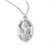 Sterling Silver Oval St. Andrew Medal - 20" Chain