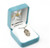 Sterling Silver Oval St. Lawrence Medal - 20" Chain
