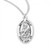 Sterling Silver Oval St. Philip Medal - 20" Chain