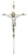 8" or 10" Aluminum Crucifix with Gold Halo.  Packaged in a deluxe gift box