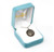 Sterling Silver Round St. Christopher Medal - 18" Chain