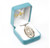 Sterling Silver Large Oval Saint Christopher Medal - 24" Chain