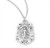Sterling Silver Fancy Miraculous Medal - 18" Chain