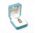Sterling Silver "Art Deco" Rectangle Miraculous Medal - 18" Chain