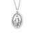 Sterling Silver Large Oval (30MM) Miraculous Medal - 24" Chain