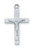Sterling Silver Crucifix Pendant - 18" Chain