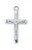 13/16" Sterling Silver Crucifix. Crucifix comes on an 18" Chain. Crucifix comes in a deluxe gift box. 

