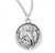 Sterling Silver St. Elizabeth Round Medal - 18" Chain