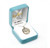Sterling Silver Round St. Emily Medal - 18" Chain