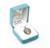 Sterling Silver Round St Julia Medal - 18" Chain
