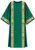 In Brugia, soft and light fabric of 100% wool. Combination of brocade application and orphreys. "O" Collar. Liturgical Colors-Green, Red, White, & Purple.. These items are imported from Europe. Please supply your Institution’s Federal ID # as to avoid an import tax.  Please allow 3-4 weeks for delivery if item is not in stock.

 
