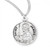 Sterling Silver Round St James Medal