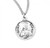 Sterling Silver Round St. Sophia Medal - 18" Chain