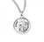 Sterling Silver Round St. Susan Medal - 18" Chain