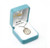 Sterling Silver Round St. Padre Pio Medal - 20" Chain