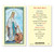 Our Lady of Grace - The Hail Mary Laminated Holy Card 