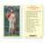 The Ten Commandments of God Laminated Holy Card 