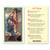 Good Shepherd - Twenty-Third Psalm Laminated Holy Card 