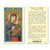 Our Lady of Perpetual Help Laminated Holy Card 