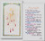 Prayer for Light Laminated Holy Card 