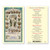 Mysteries of the Rosary Laminated Holy Card 